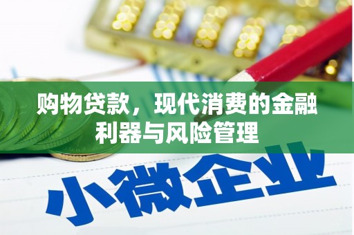 水里购物贷款，现代消费的金融利器与风险管理