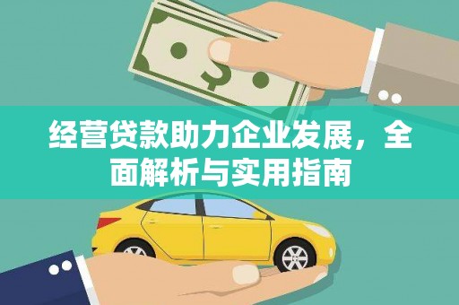 水里经营贷款助力企业发展，全面解析与实用指南
