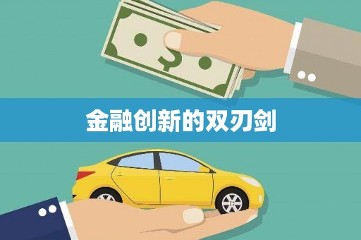 水里金融创新的双刃剑
