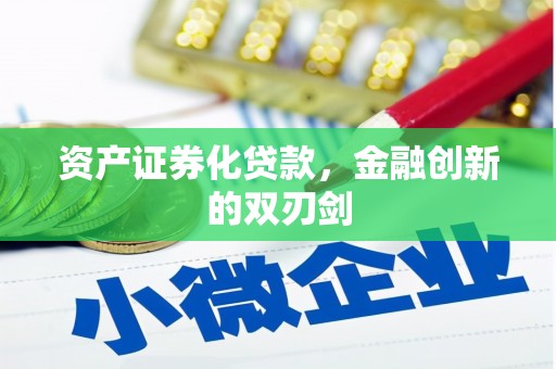 水里资产证券化贷款，金融创新的双刃剑