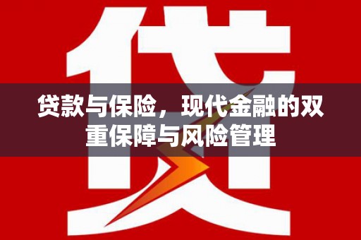水里贷款与保险，现代金融的双重保障与风险管理