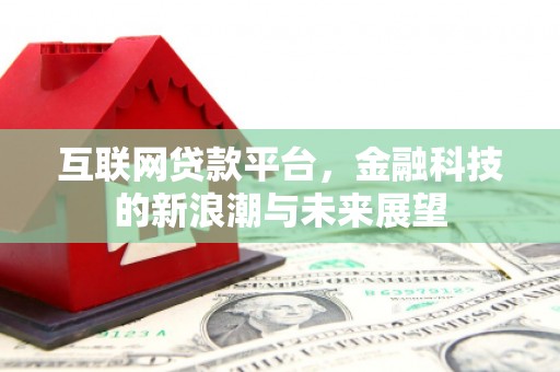 水里互联网贷款平台，金融科技的新浪潮与未来展望