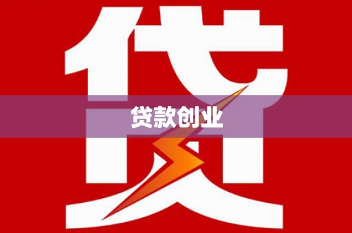 水里贷款创业