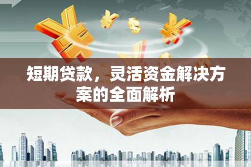 水里短期贷款，灵活资金解决方案的全面解析