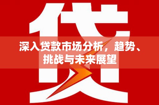 水里深入贷款市场分析，趋势、挑战与未来展望