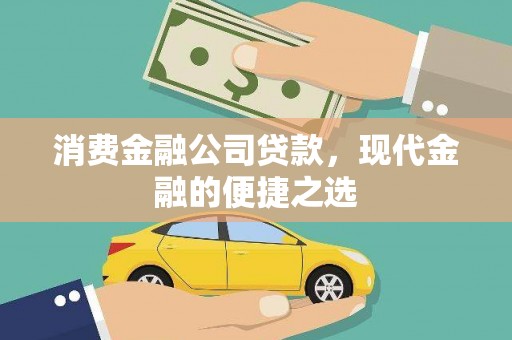 水里消费金融公司贷款，现代金融的便捷之选