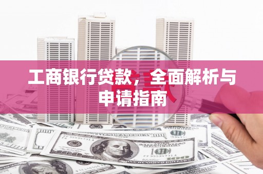 水里工商银行贷款，全面解析与申请指南