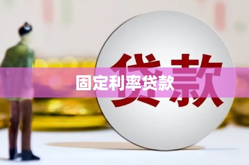 水里固定利率贷款