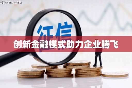 水里创新金融模式助力企业腾飞